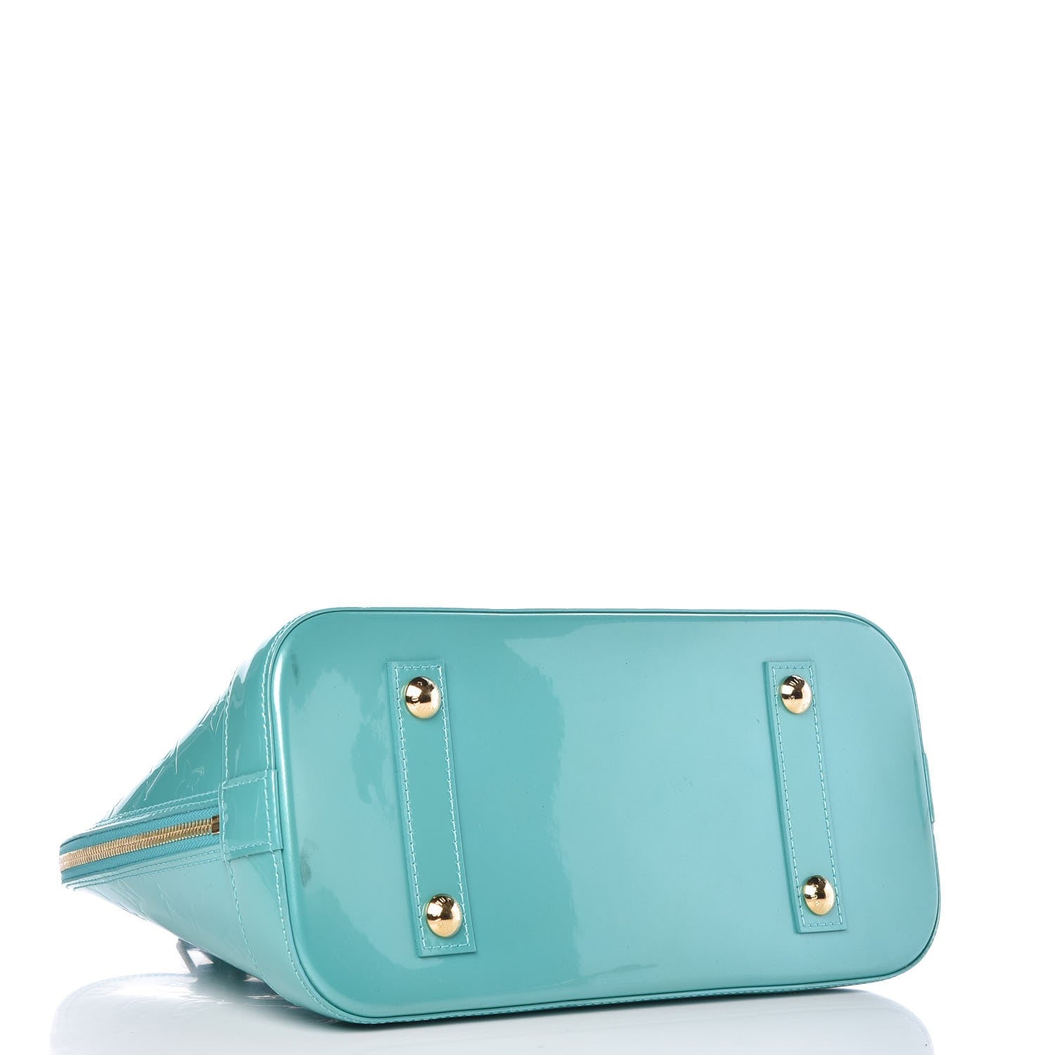 Louis Vuitton Vernis Alma PM Blue Lagon 4 of 9