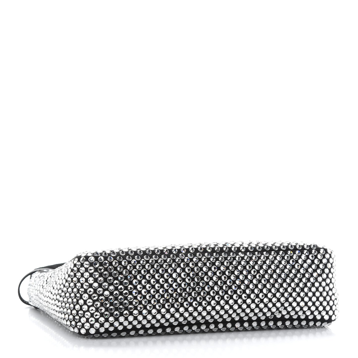 Satin Crystal Mini Re-Edition 2000 Bag Cristal