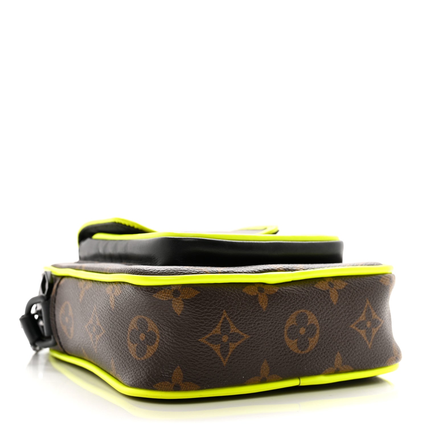 Louis Vuitton Monogram Macassar Christopher Wearable Wallet Fluorescent Yellow 4 of 9