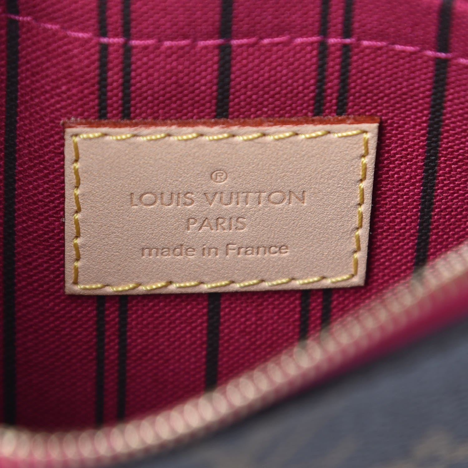 Louis Vuitton Monogram Neverfull PM Pochette Pivoine 6 of 7