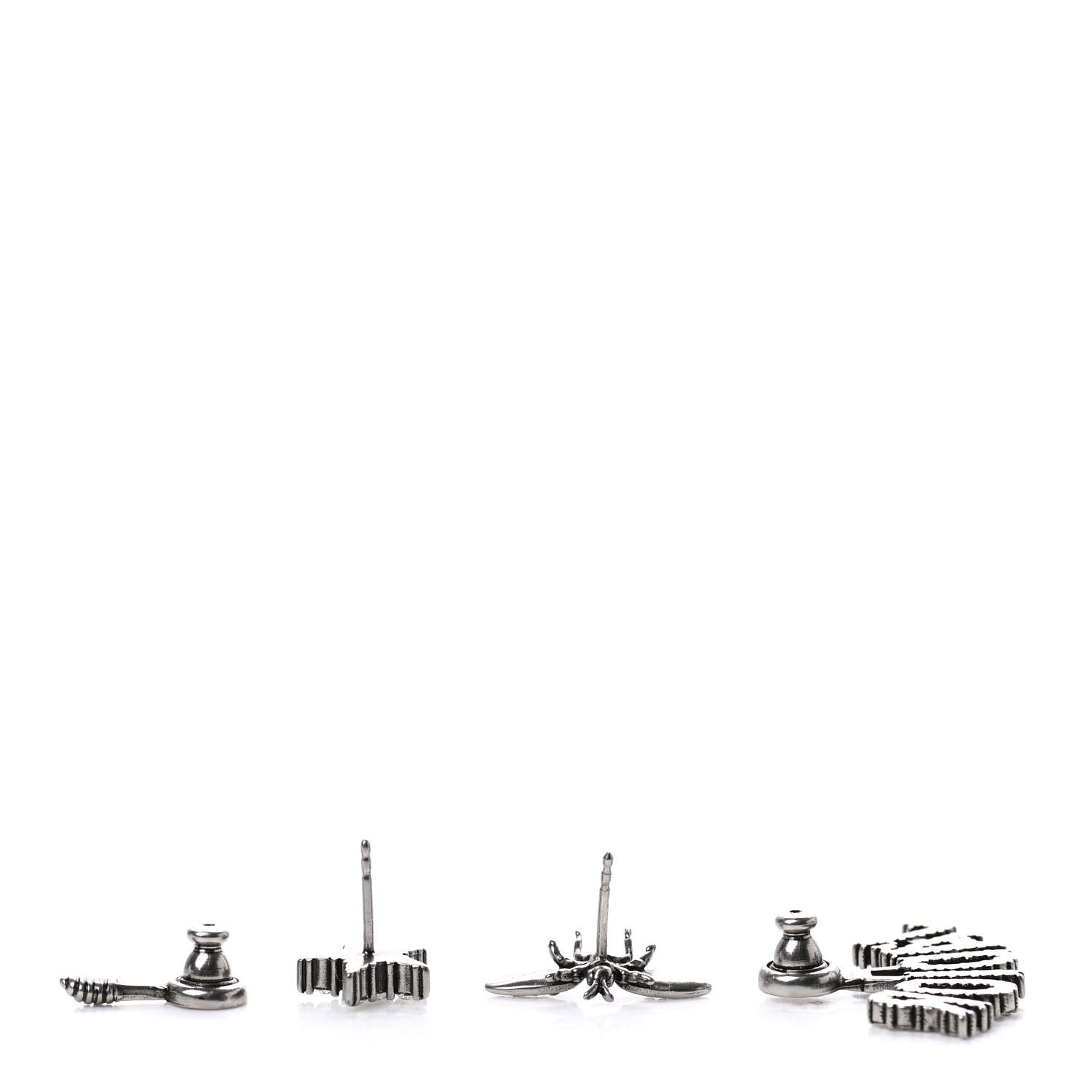 Christian Dior Palladium Crystal J'adior Earrings 3 of 4