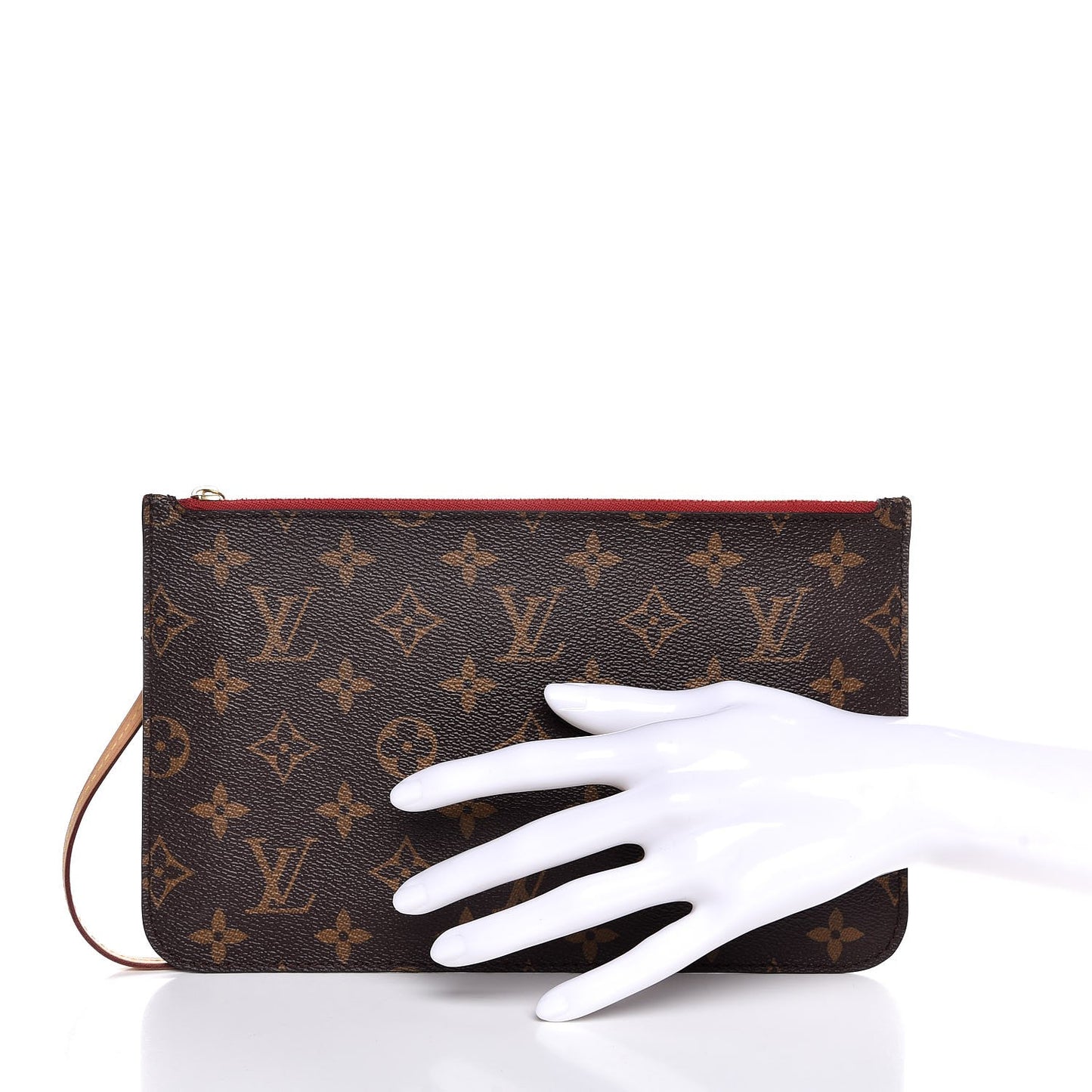 Monogram Neverfull MM GM Pochette Cherry