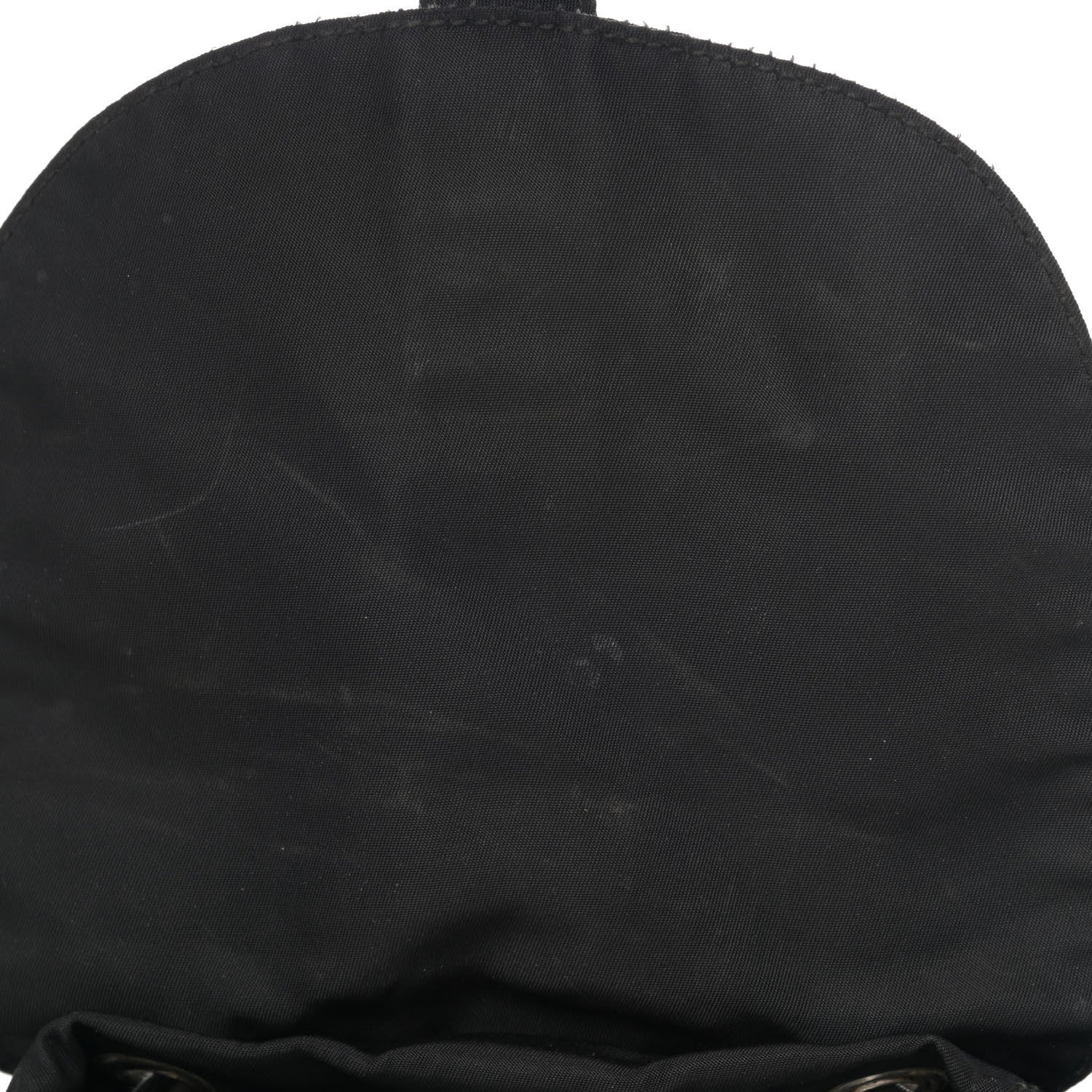 Prada Nylon Vela Cinch Backpack Black 12 of 16