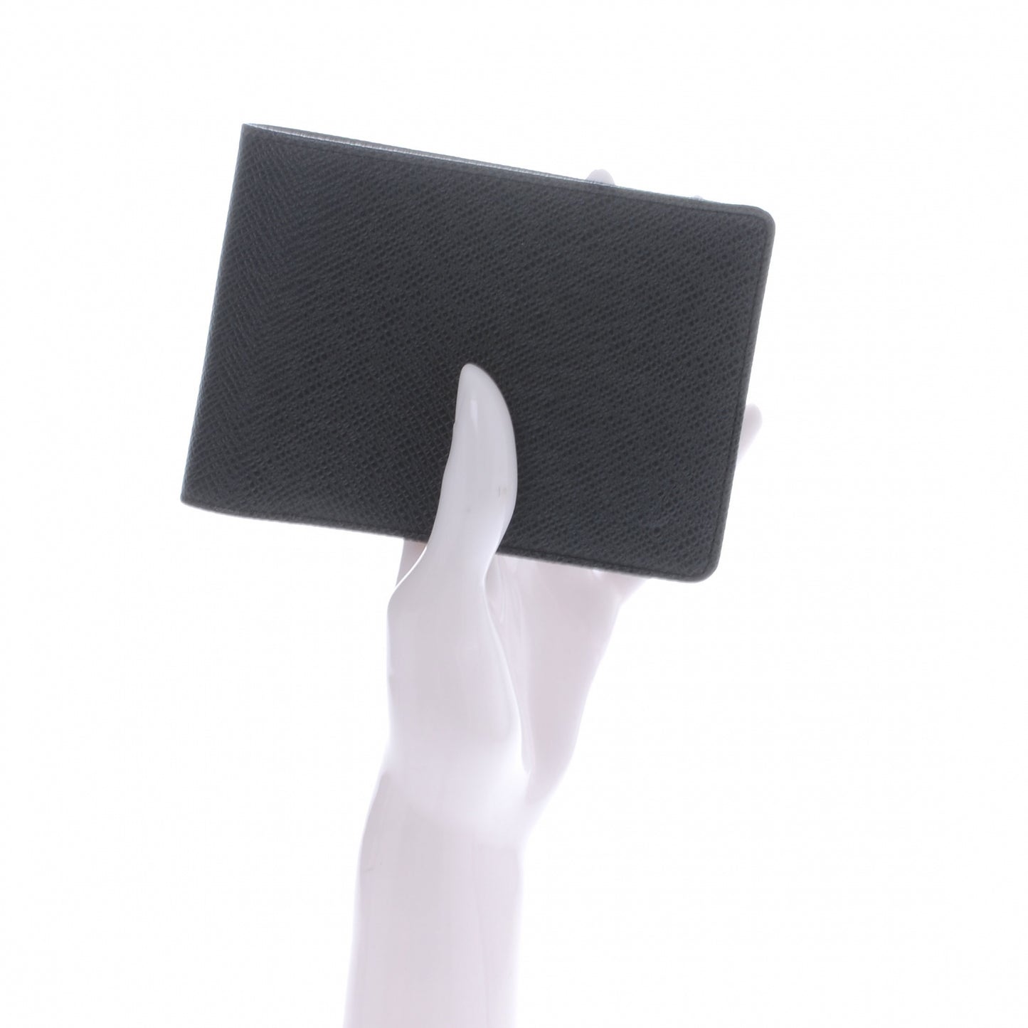 Taiga Mens Billfold Wallet w 3 Flaps Black