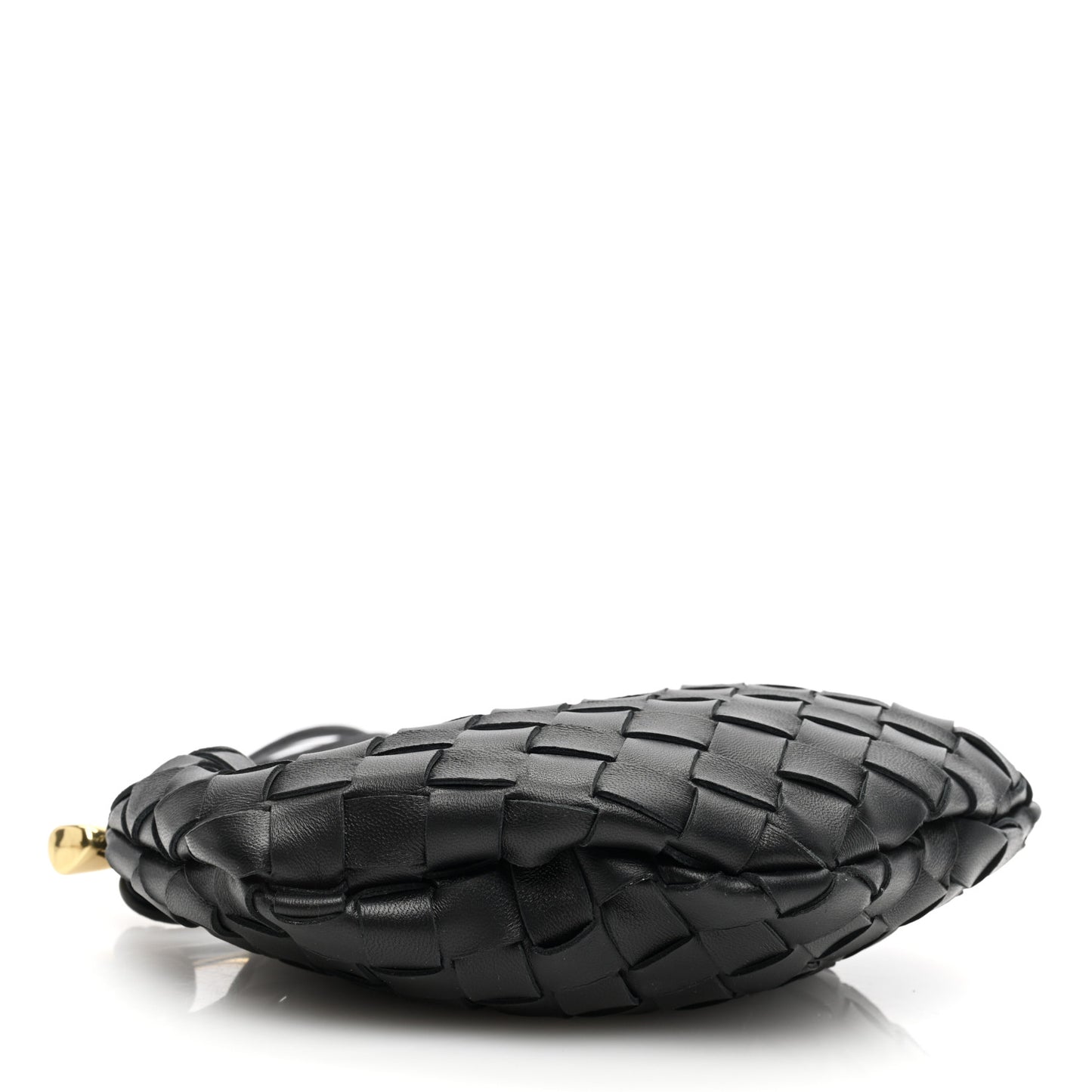 Nappa Intrecciato Mini Sardine Bag Black