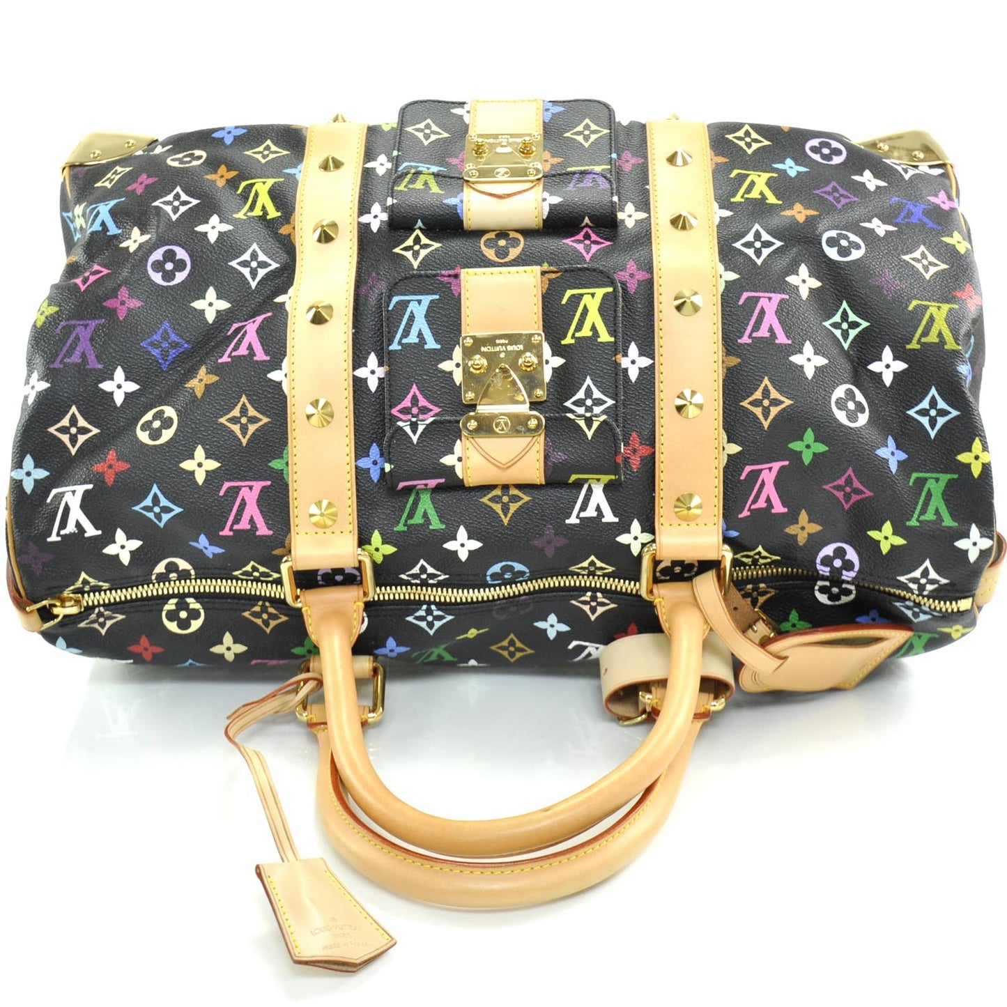 Monogram Multicolor Keepall 45 Black