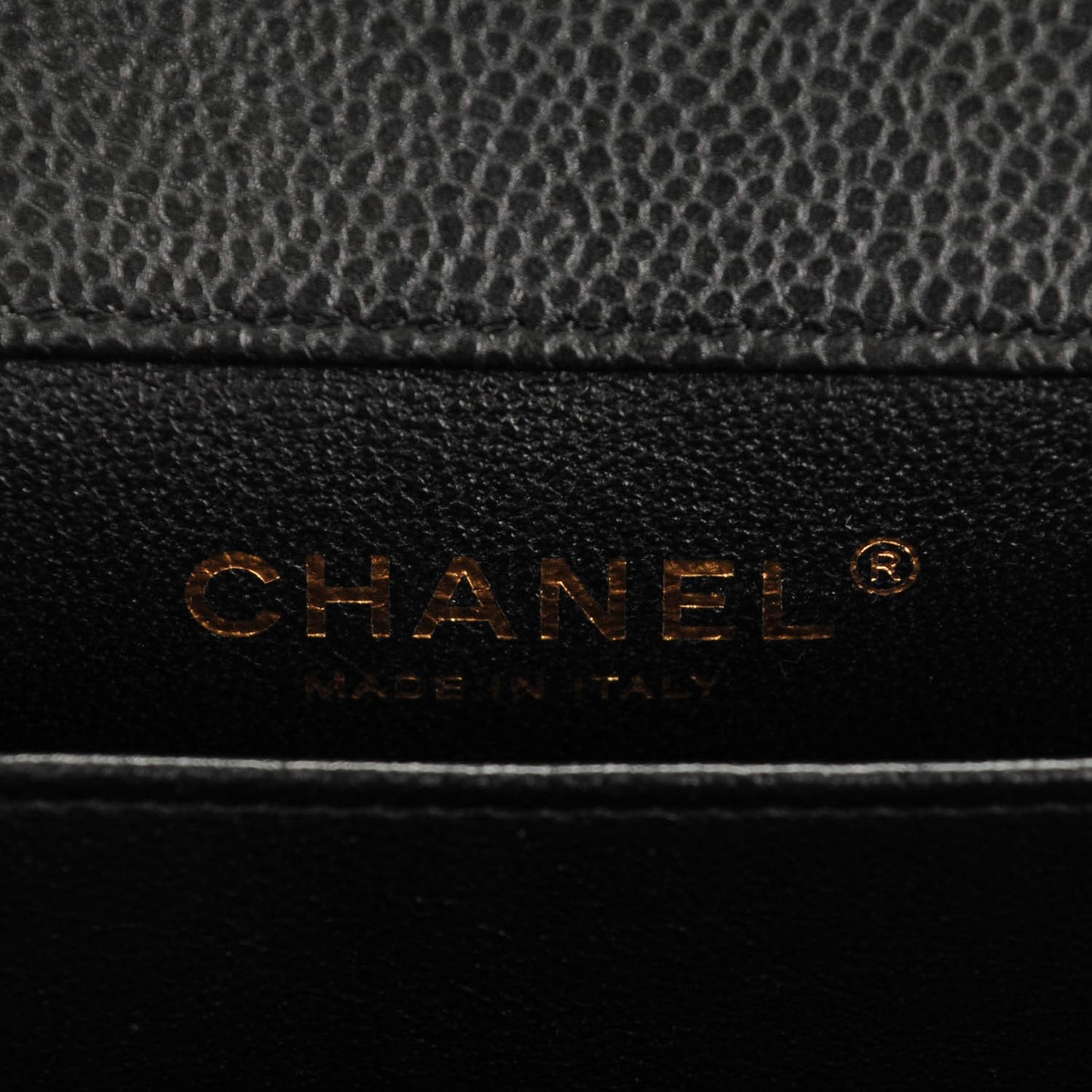 Caviar Quilted Extra Mini Flap Black