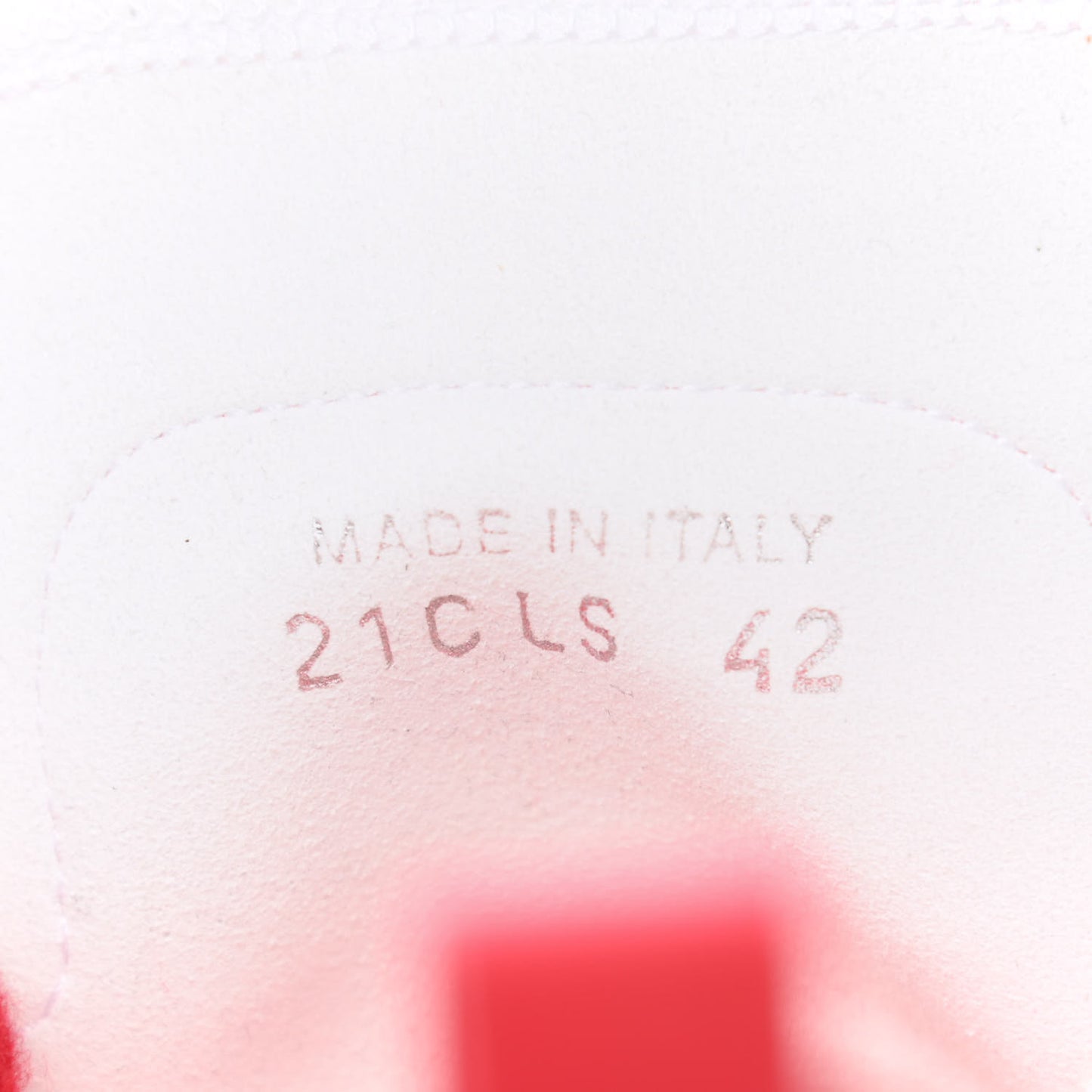 Technical Canvas Oblique Mens B23 High Top Sneakers 42 Bordeaux Rouge