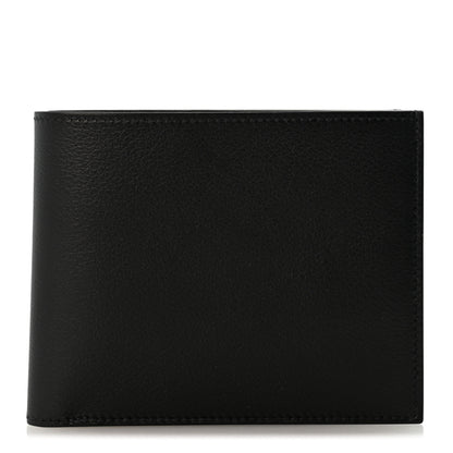 Hermes Evergrain Citizen Twill Compact Wallet Black 1 of 11