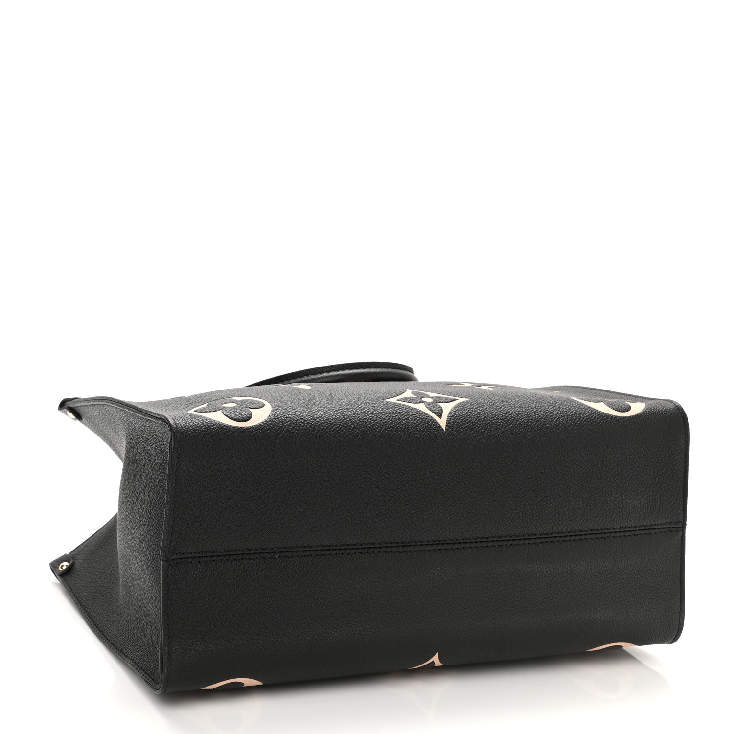 Louis Vuitton Empreinte Monogram Giant Onthego MM Black Beige 4 of 9