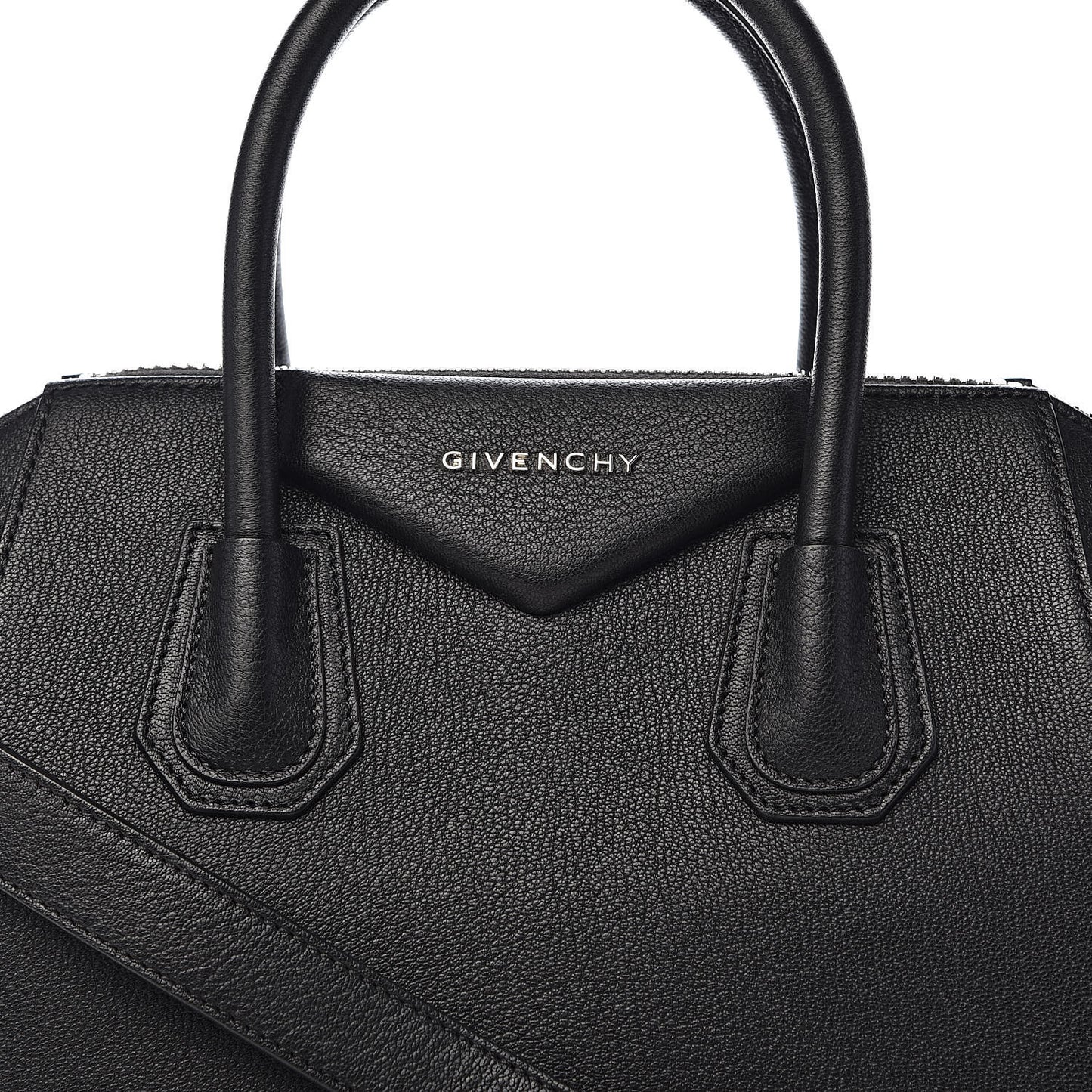 Sugar Goatskin Small Antigona Black