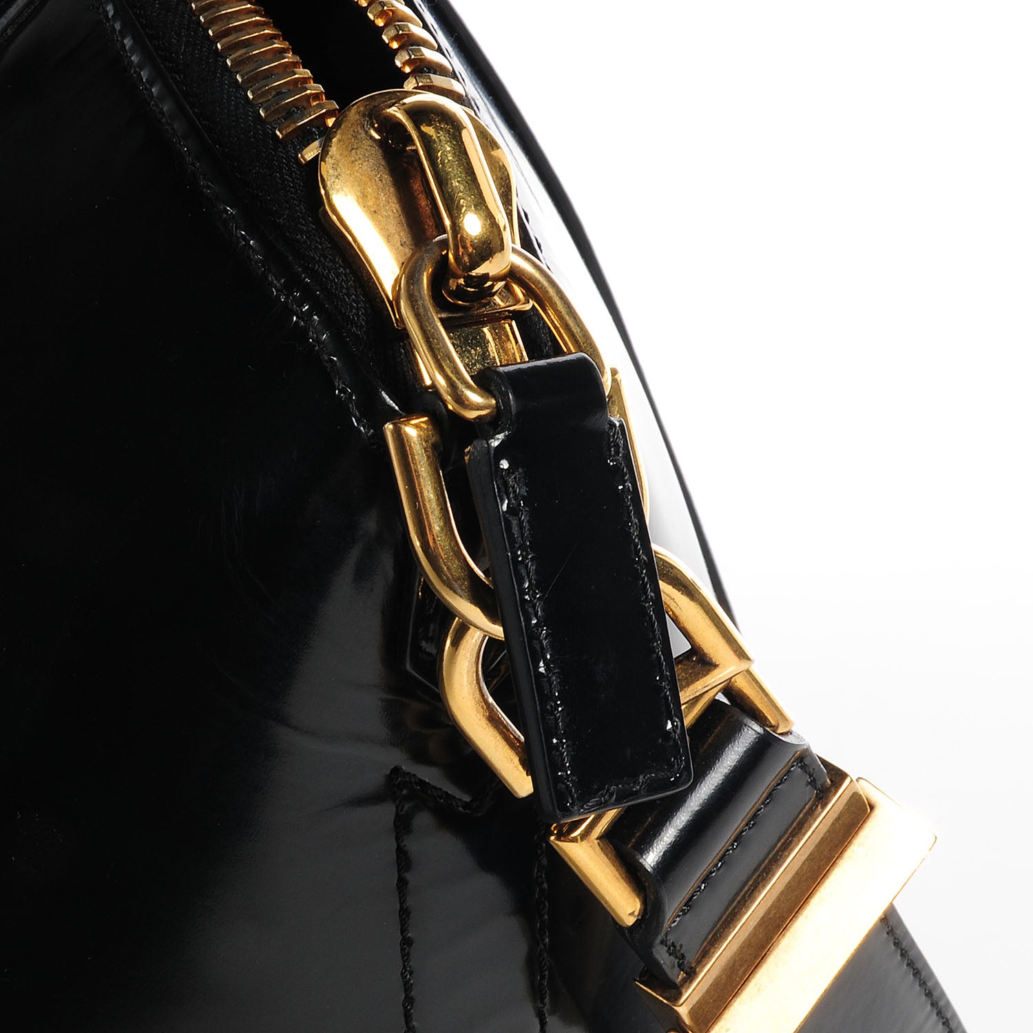 Givenchy Patent Calfskin Medium Antigona Black 7 of 11