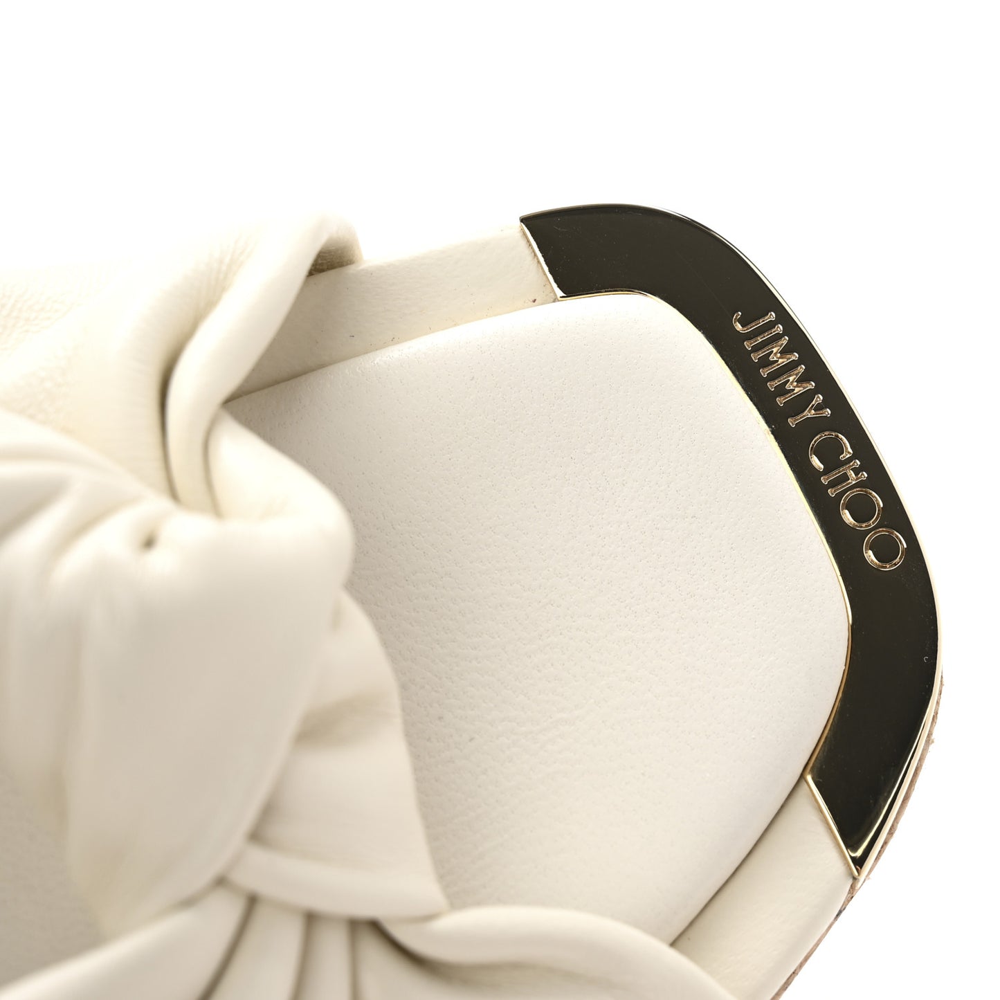 Nappa Avenue Wedge Sandals 39.5 Latte