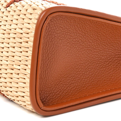 Louis Vuitton Raffia Monogram Giant Toiletry Pouch 26 Tan 9 of 10