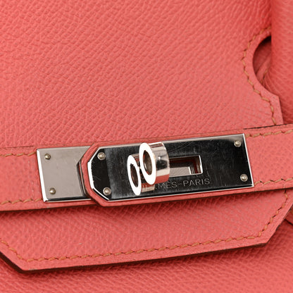 Hermes Epsom Birkin 30 Flamingo 19 of 20