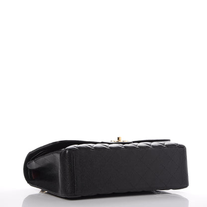 Chanel Caviar Quilted Maxi Double Flap Black 4 of 8