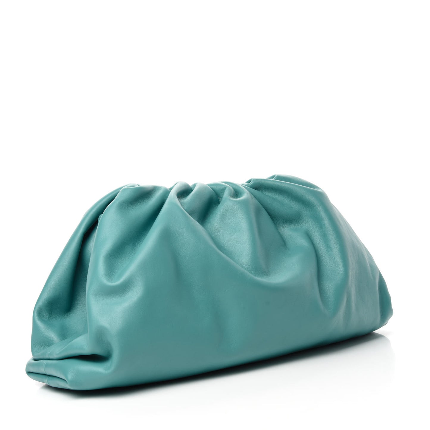 Smooth Butter Calf The Pouch Oversized Clutch Linoleum