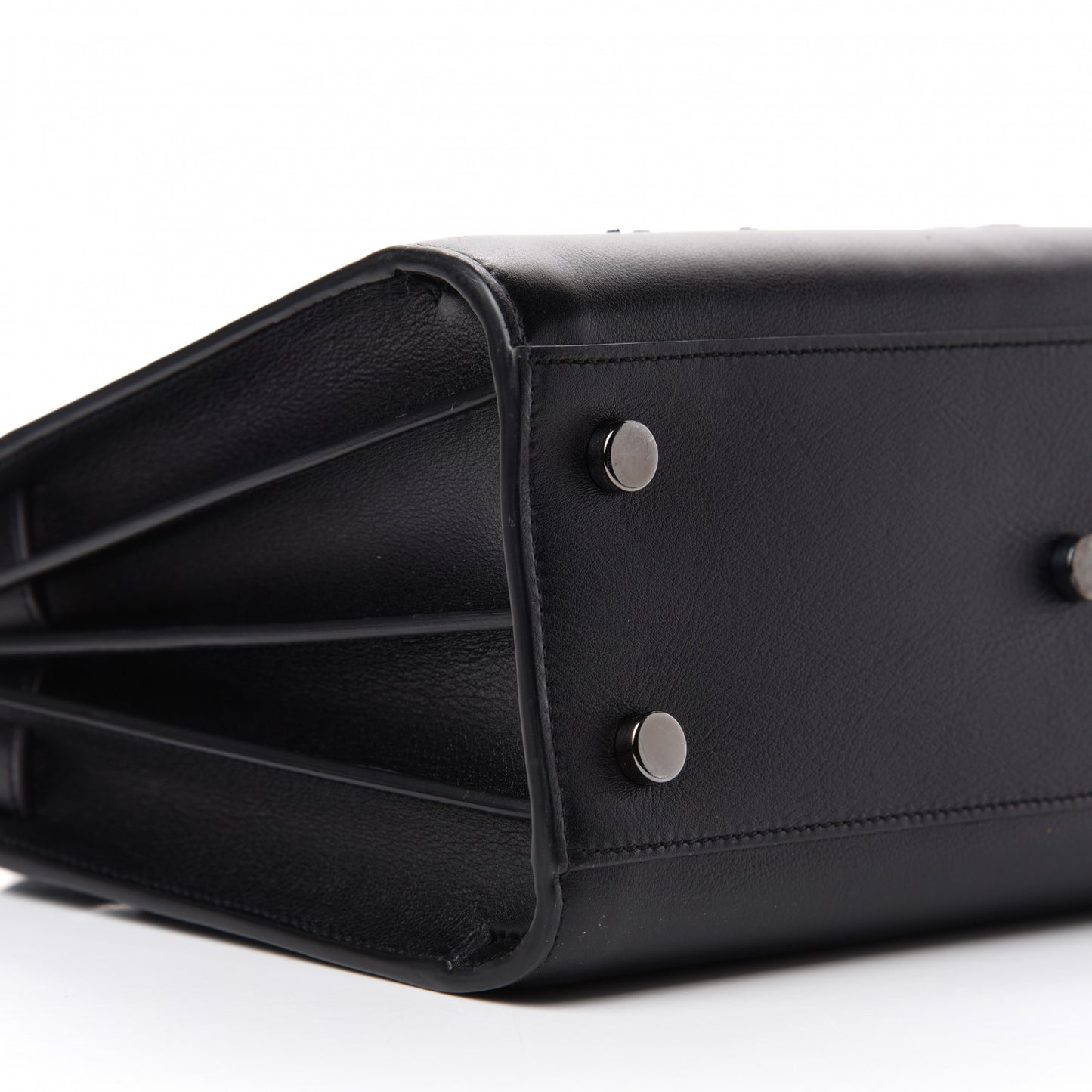 Calfskin Love Patchwork Baby Sac De Jour Black