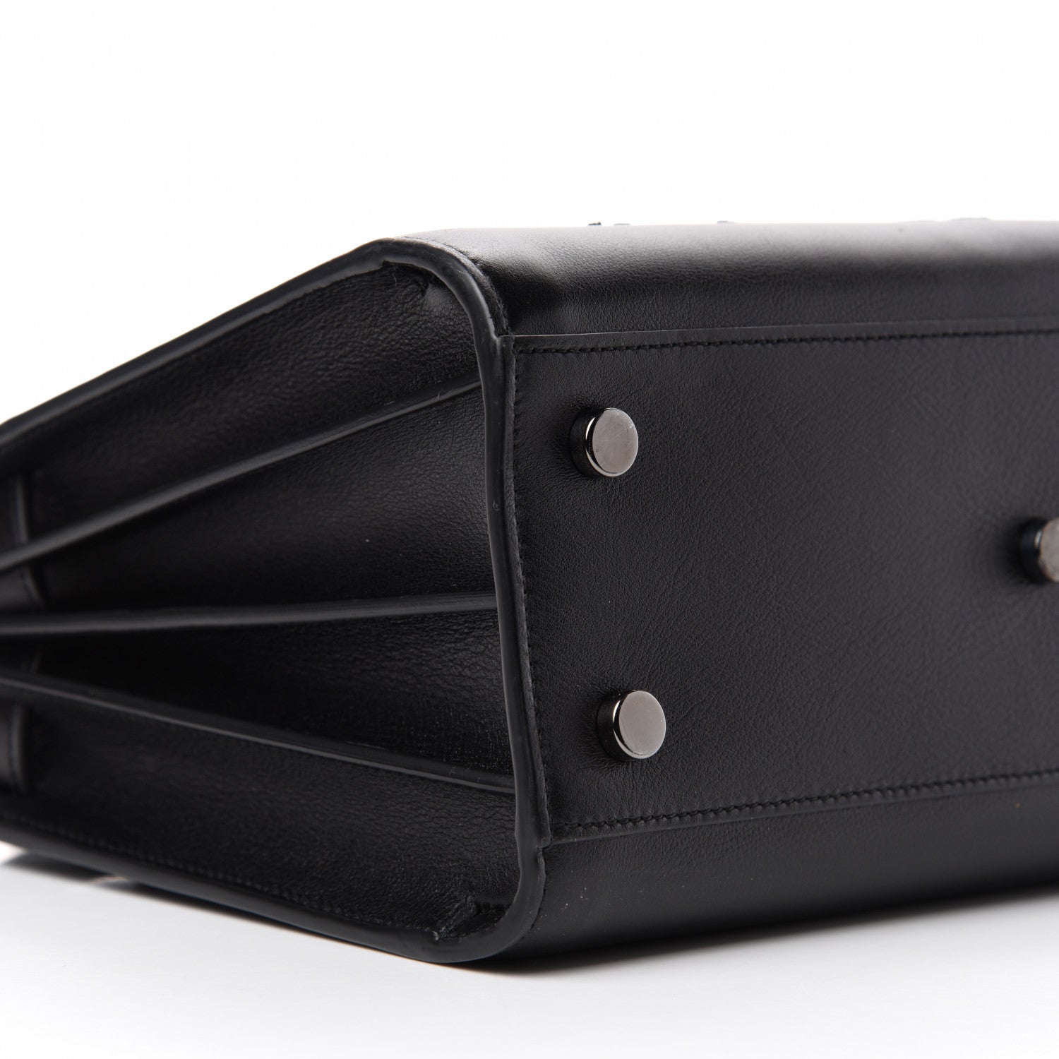 Saint Laurent Calfskin Love Patchwork Baby Sac De Jour Black 7 of 12