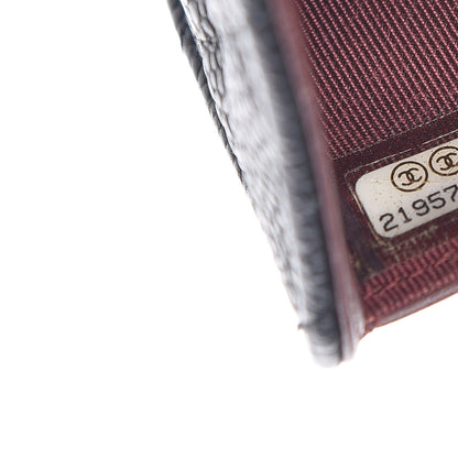 Chanel Caviar Quilted Zipped Pocket Wallet Black 8 of 8