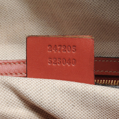 Gucci Monogram Vintage Web Medium Boston 9 of 9