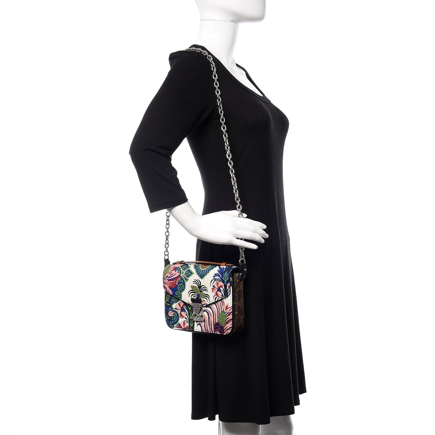 Epi Monogram Floral Mini Pochette Metis