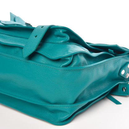 Proenza Schouler Lambskin PS1 Medium Satchel Emerald 10 of 10