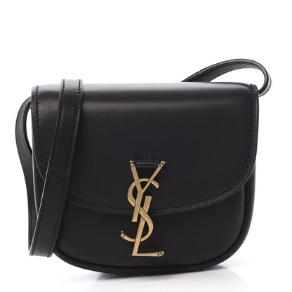 Saint Laurent Smooth Calfskin Mini Classic Monogram Kaia Satchel Black 1 of 16
