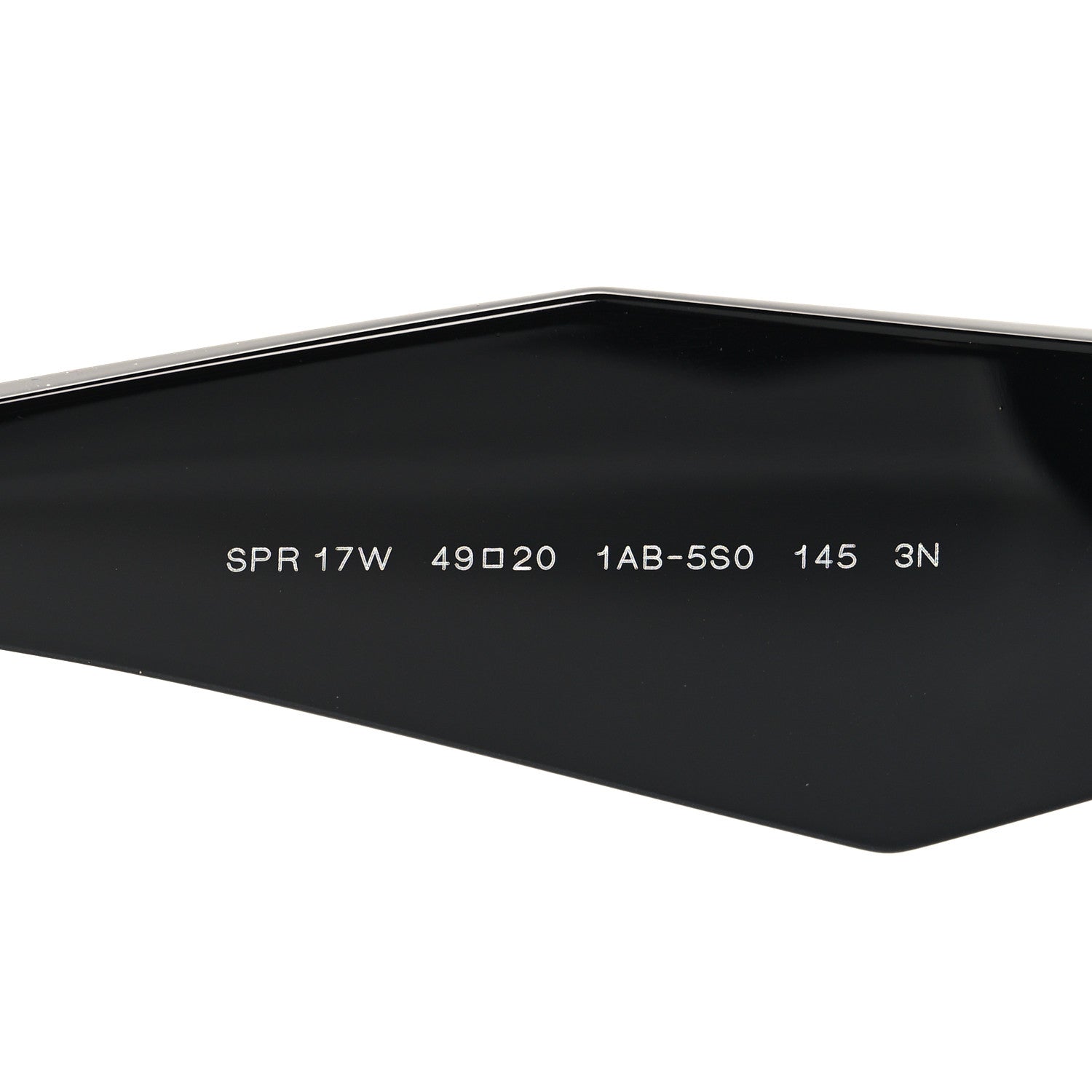 Prada Acetate Symbole Sunglasses SPR 17W Black 6 of 7