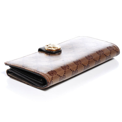 Gucci Crystal Monogram Hysteria Wallet Brown 4 of 7