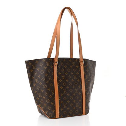 Louis Vuitton Monogram Sac Shopping Tote 2 of 9