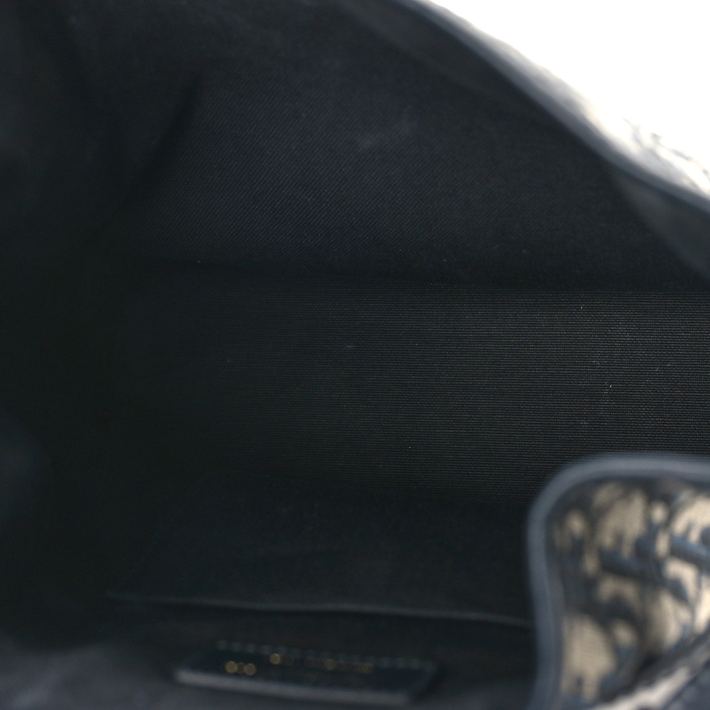 Oblique Calfskin Medium C'est Dior Bucket Bag Blue