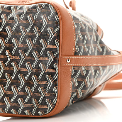 Goyard Goyardine Petit Flot Bucket Bag PM Black Gold 9 of 9