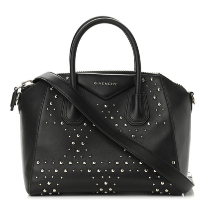 Givenchy Smooth Calfskin Small Studded Antigona Black 1 of 10