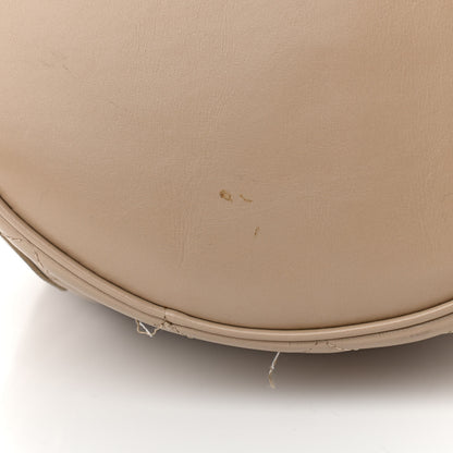 Burberry Calfskin Quilted Bucket Shoulder Bag Beige 11 of 15