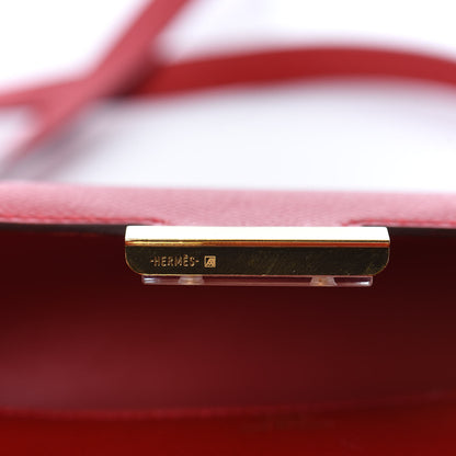 Hermes Epsom Constance 18 Rouge Casaque 7 of 20