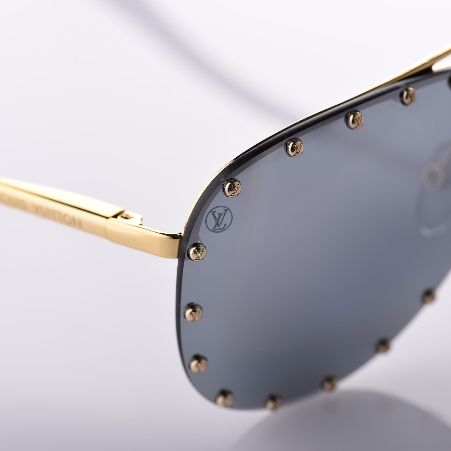 Louis Vuitton The Party Aviator Sunglasses Z0923U Silver 7 of 9