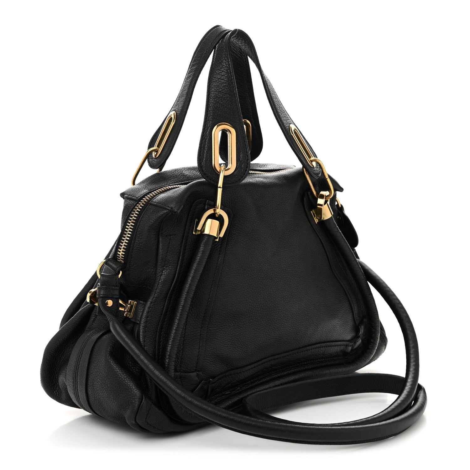 Chloe Calfskin Medium Paraty Black 3 of 10