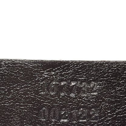 Gucci Guccissima Britt Tassel Shoulder Bag Gunmetal 9 of 19