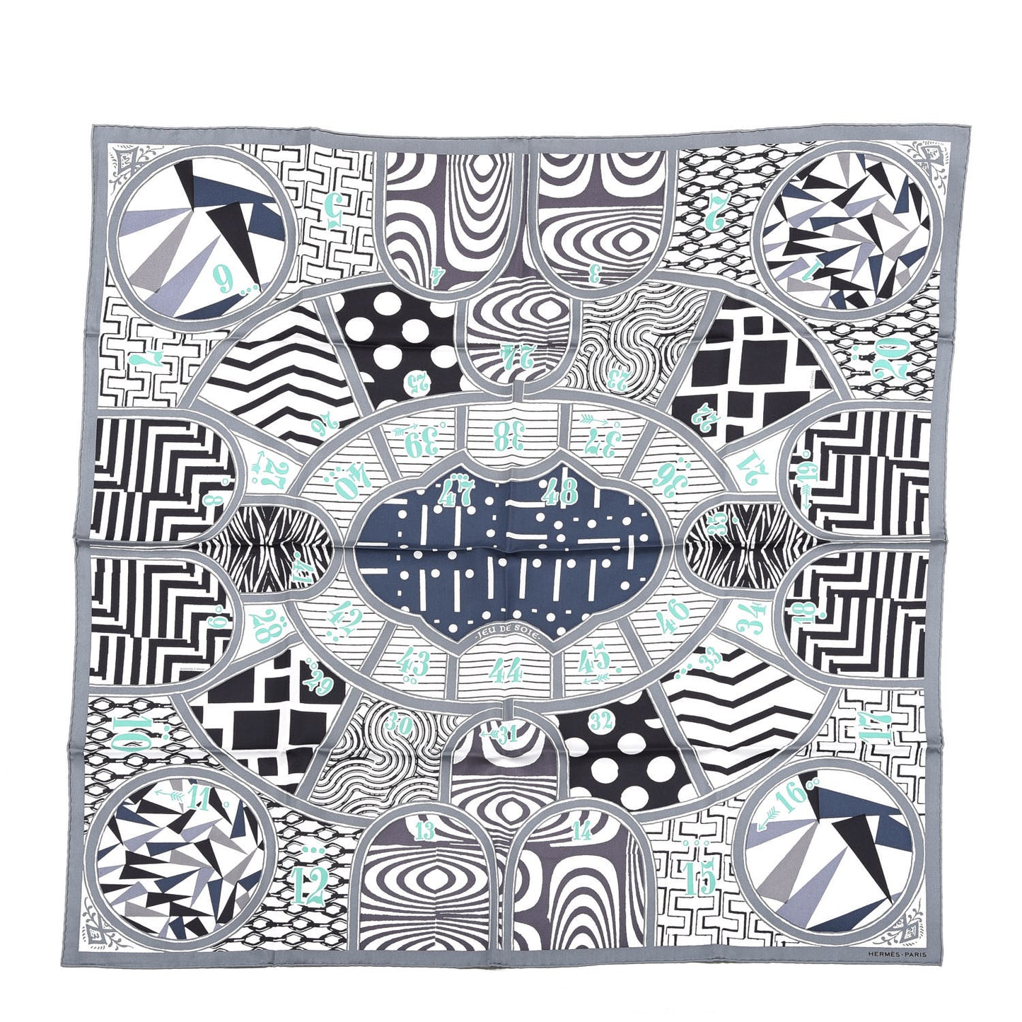 Silk Jeu De Soie Scarf 90