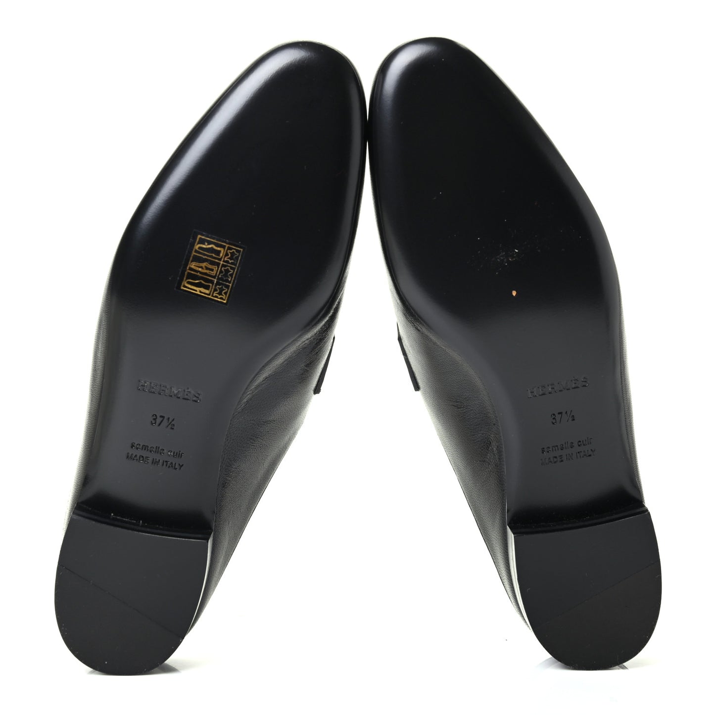 Goatskin Rivoli Mules 37.5 Black