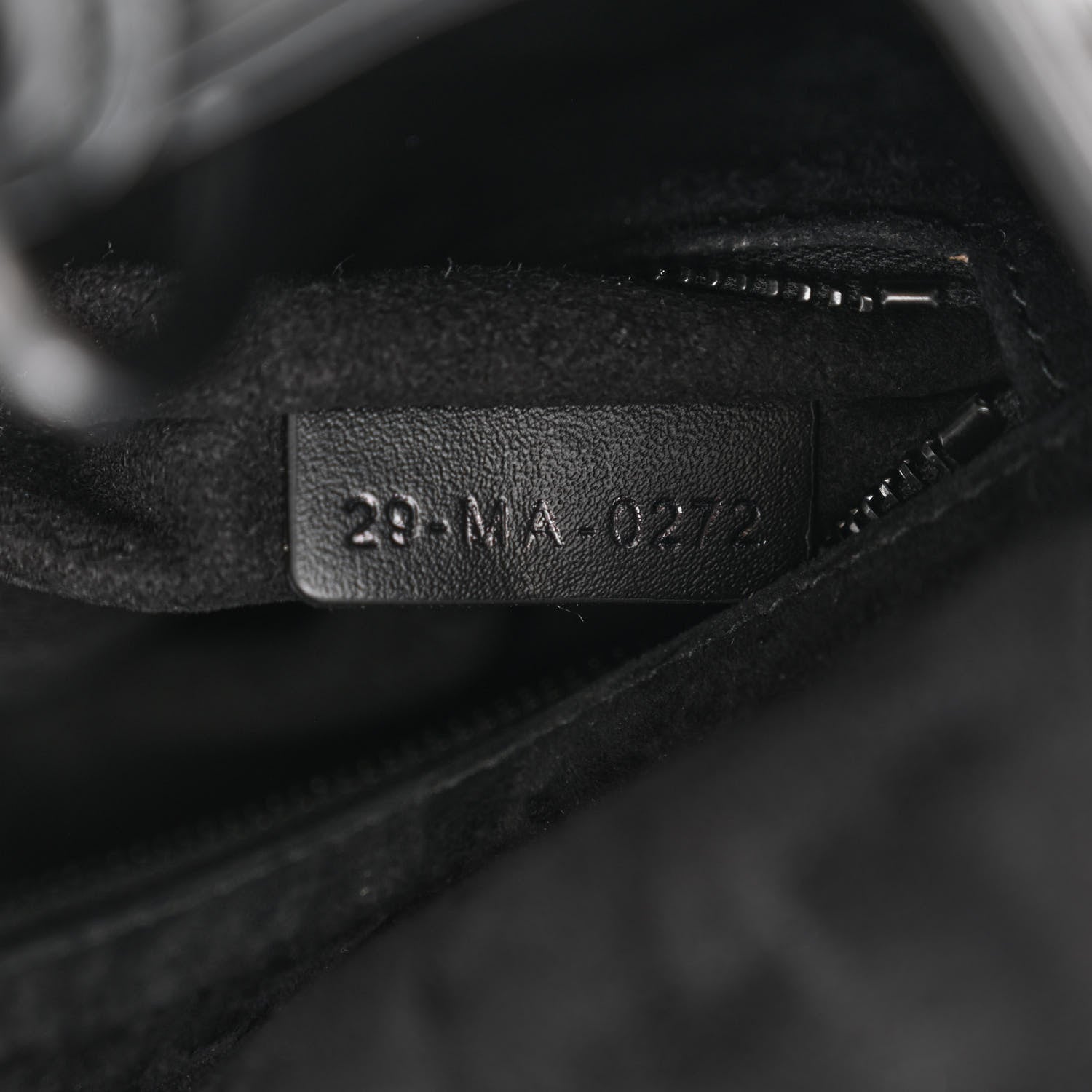 Christian Dior Calfskin Cannage Diamond My ABCDior Lady Dior Black 7 of 11