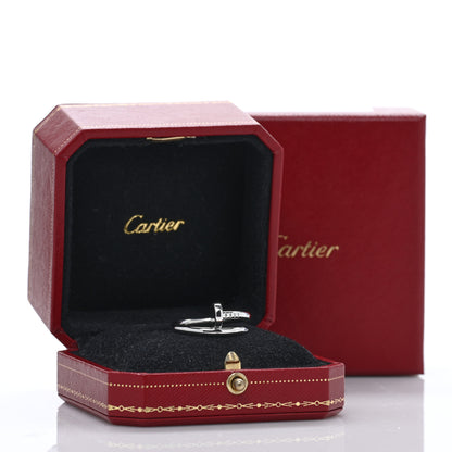 Cartier 18K White Gold Juste Un Clou Ring 60 9 5 of 5