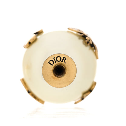 Christian Dior Pearl Crystal Tribales Bee Earrings Gold 4 of 5