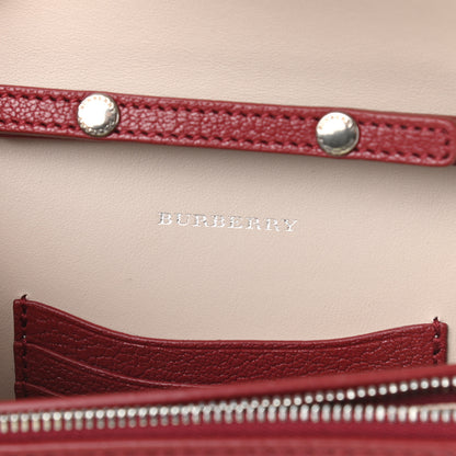 Burberry Hayes Goatskin D-Ring Mini Bag Crimson 7 of 10