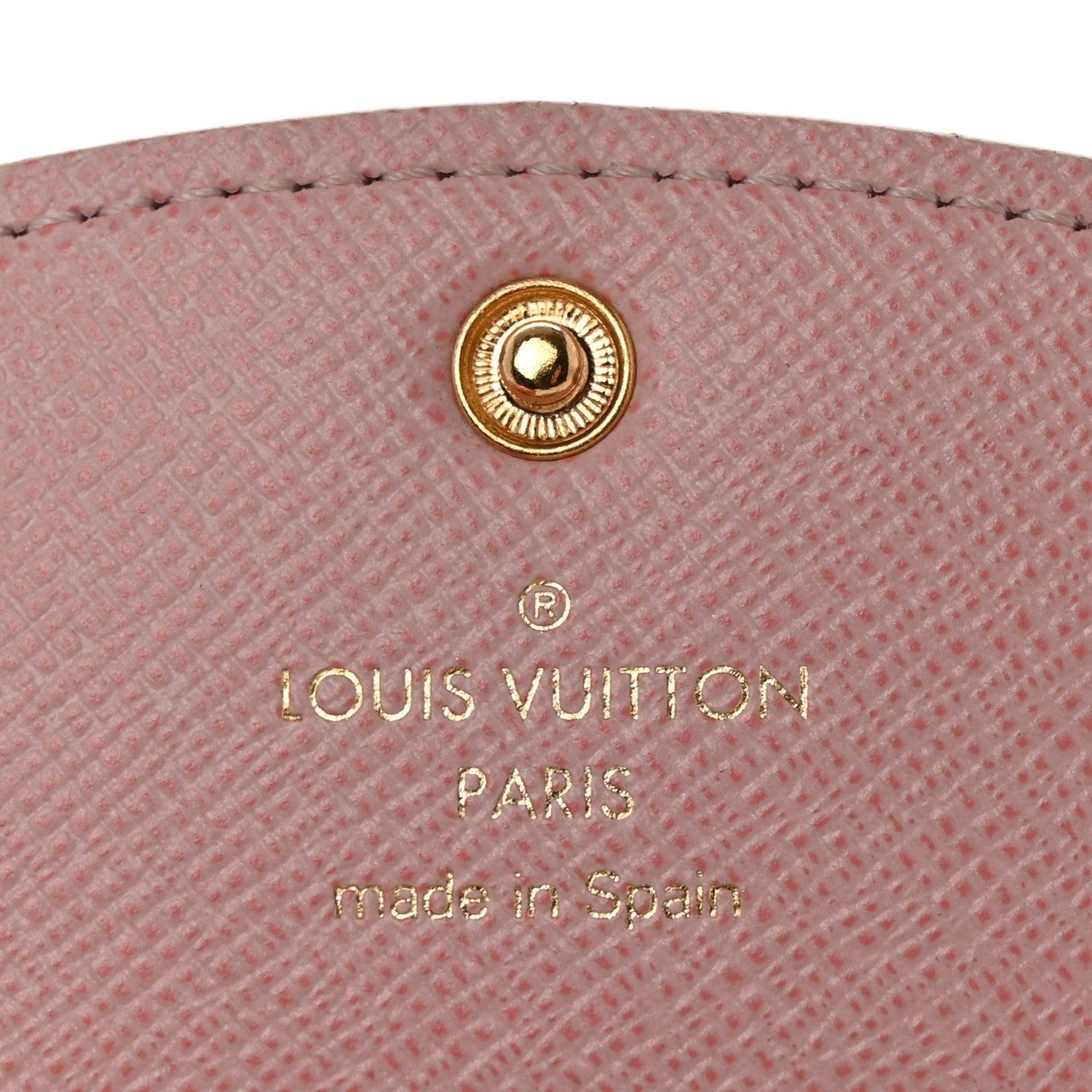 Louis Vuitton Damier Azur Rosalie Coin Purse Rose Ballerine 6 of 10