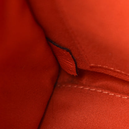 Celine Smooth Calfskin Nano Luggage Vermillion 7 of 11