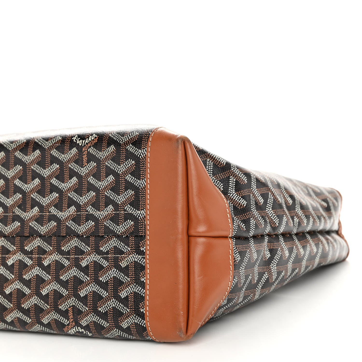 Goyard Goyardine Bellechasse PM Black Gold 6 of 10