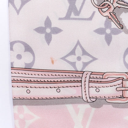Louis Vuitton Silk Monogram Confidential Bandeau Light Pink 4 of 4