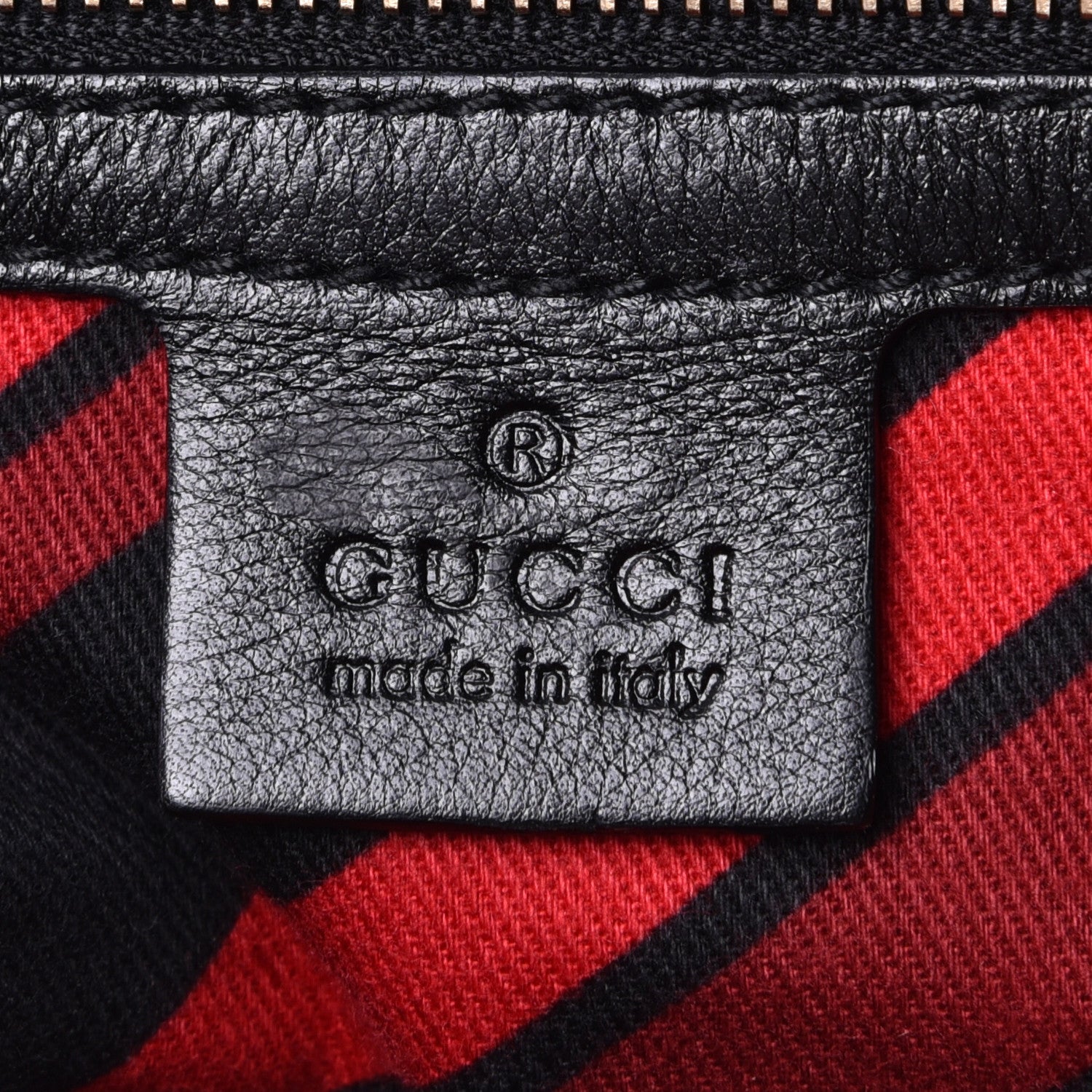 Gucci Calfskin Medium Britt Tassel Shoulder Bag Black 4 of 5